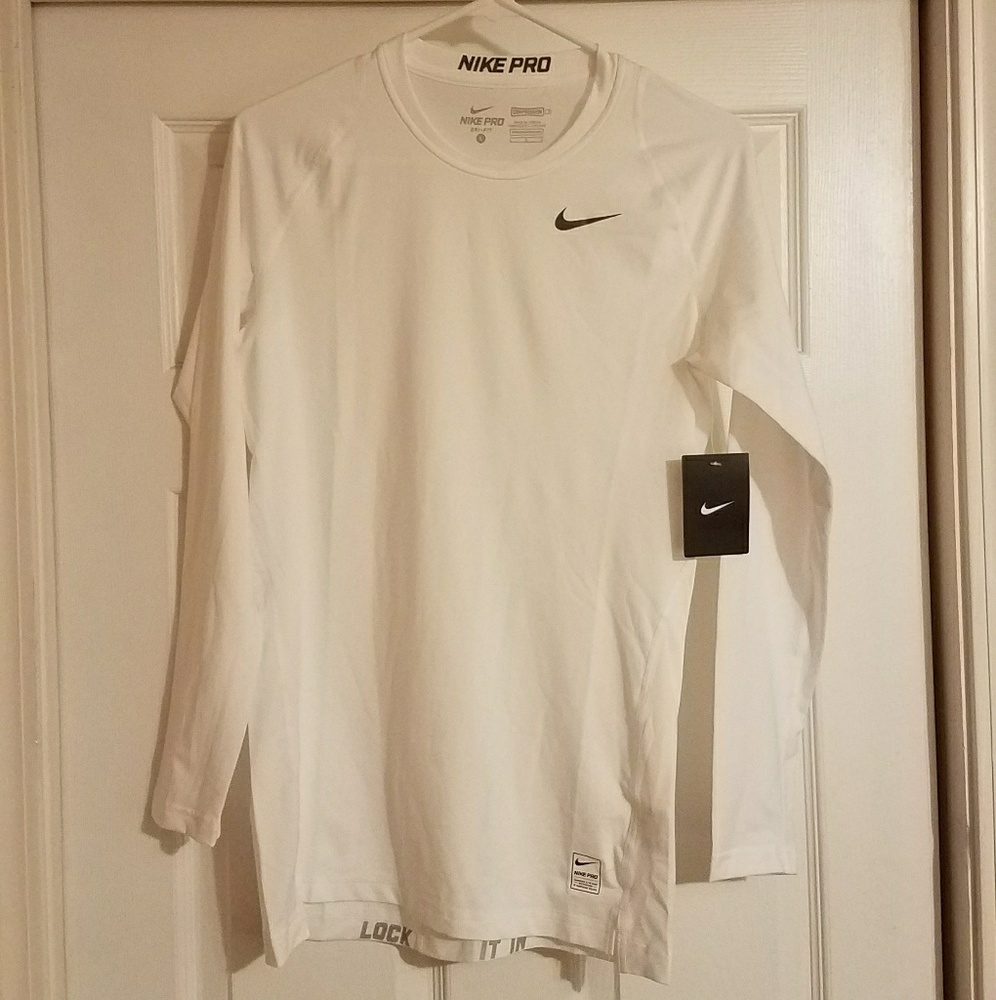 Nike Pro Dri-Fit White NWT